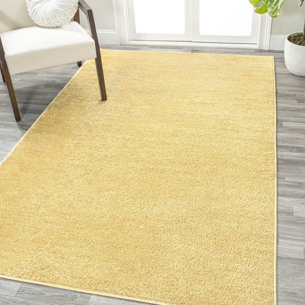Haze Solid Low-Pile Area Rug