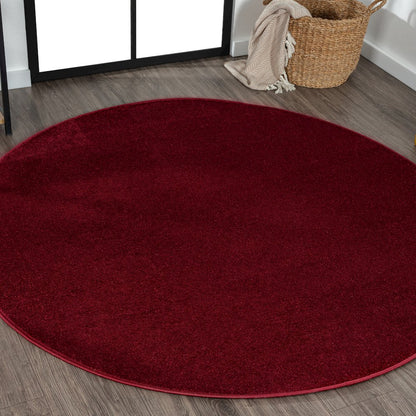 Haze Solid Low-Pile Area Rug