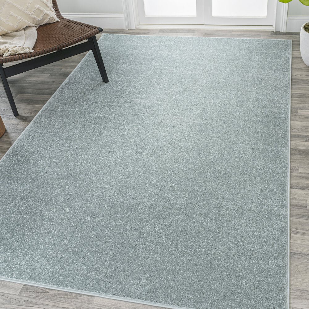 Haze Solid Low-Pile Area Rug