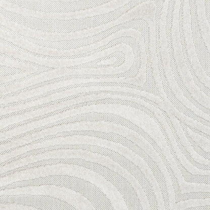 Maribo High-Low Abstract Groovy StripedIndoor/Outdoor Runner Rug