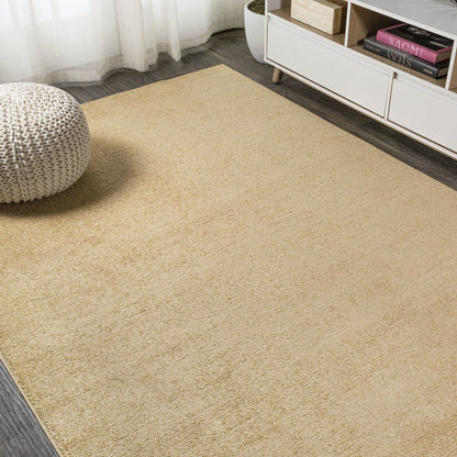 Haze Solid Low-Pile Area Rug