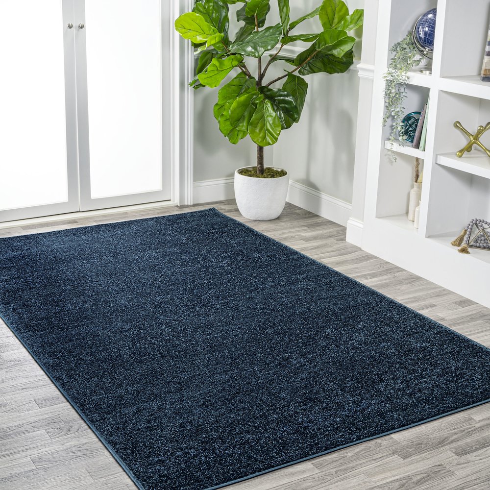 Haze Solid Low-Pile Area Rug