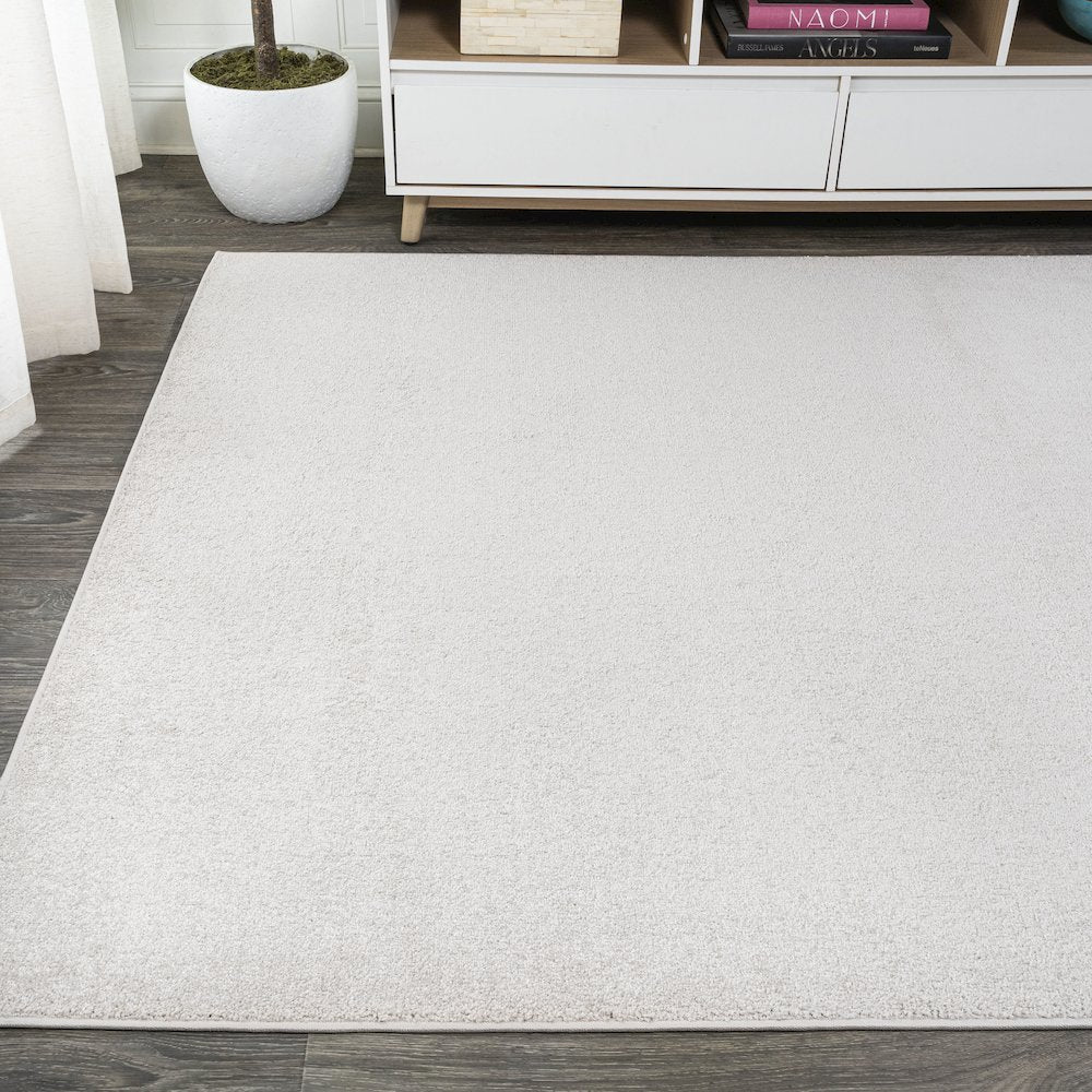 Haze Solid Low-Pile Area Rug