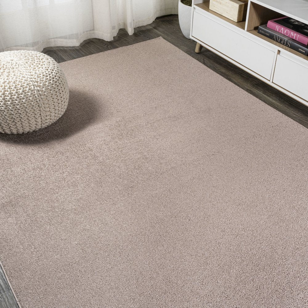 Haze Solid Low-Pile Area Rug