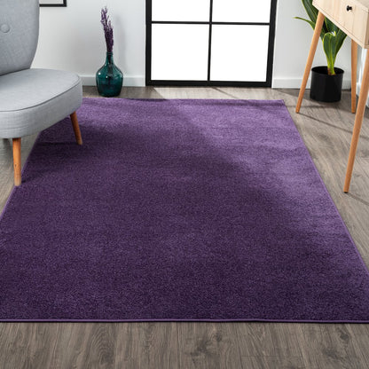 Haze Solid Low-Pile Area Rug