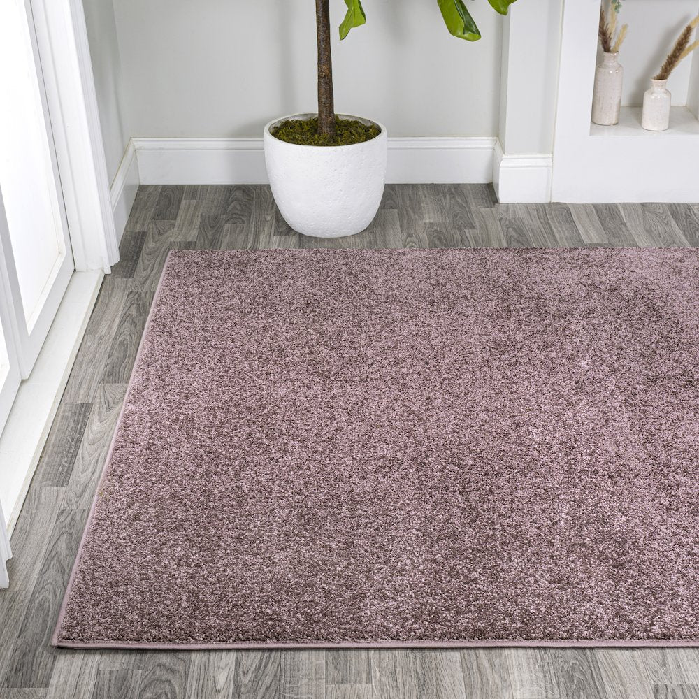 Haze Solid Low-Pile Area Rug