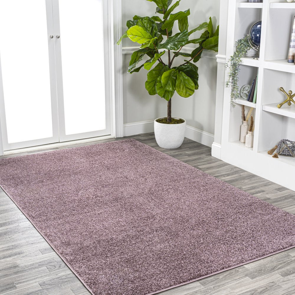 Haze Solid Low-Pile Area Rug