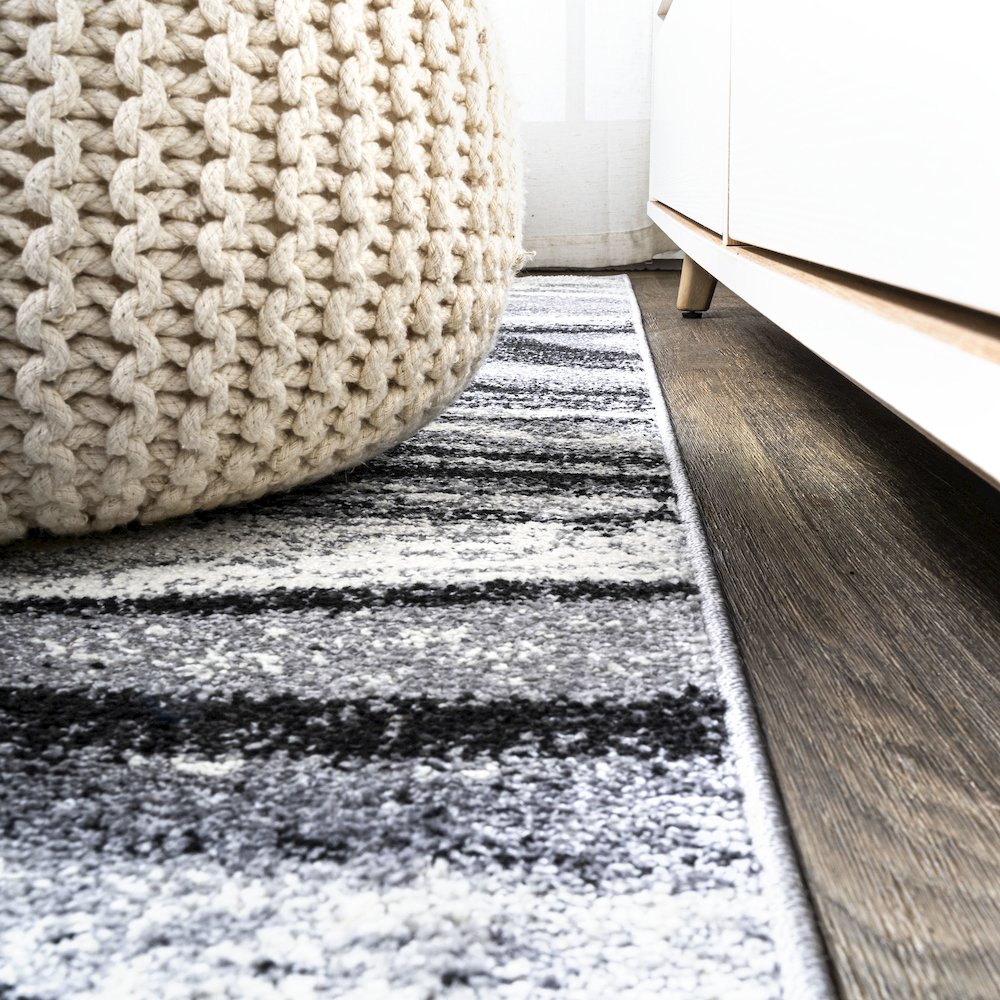 Viscon Abstract Marble Contemporary Area Rug