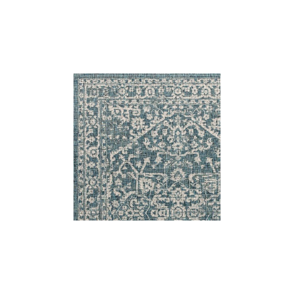 Malta Bohemian Medallion TetuWeaveIndoor/Outdoor  Rug