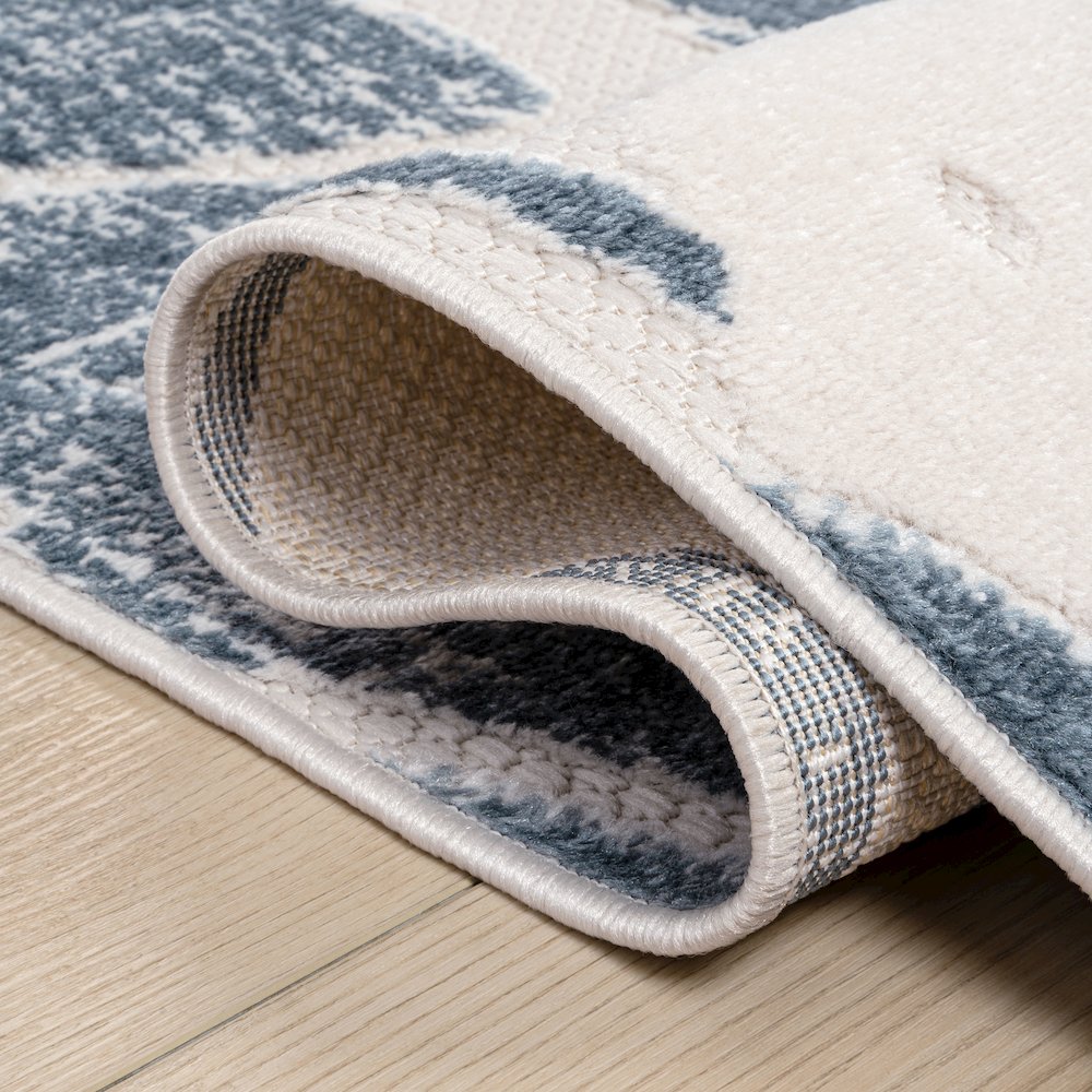 Monstera Tropical Leaf High-Low Indoor/Outdoor Runner Rug