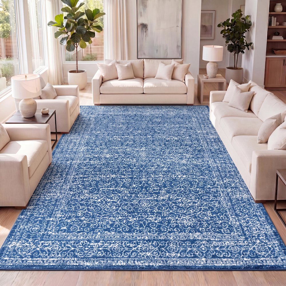 Azul Filigree Area Rug
