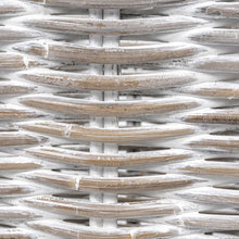 Arbour Rustic Hand-Woven Rattan Nesting Baskets With Wheels And Handles