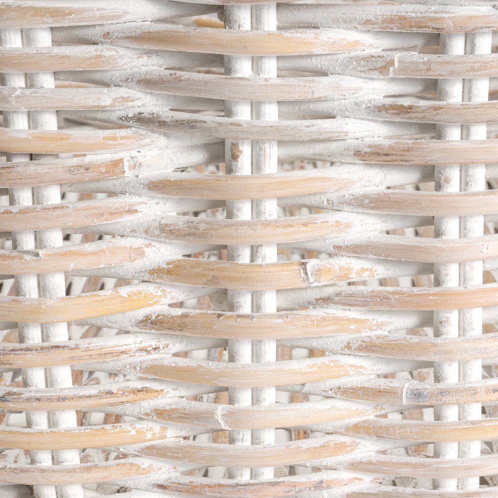 Reed Southwestern Hand-Woven Rattan Nesting Baskets With Handles
