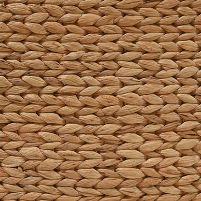 Farmhouse Classic Handwoven Hyacinth Rectangle Storage Floor Baskets