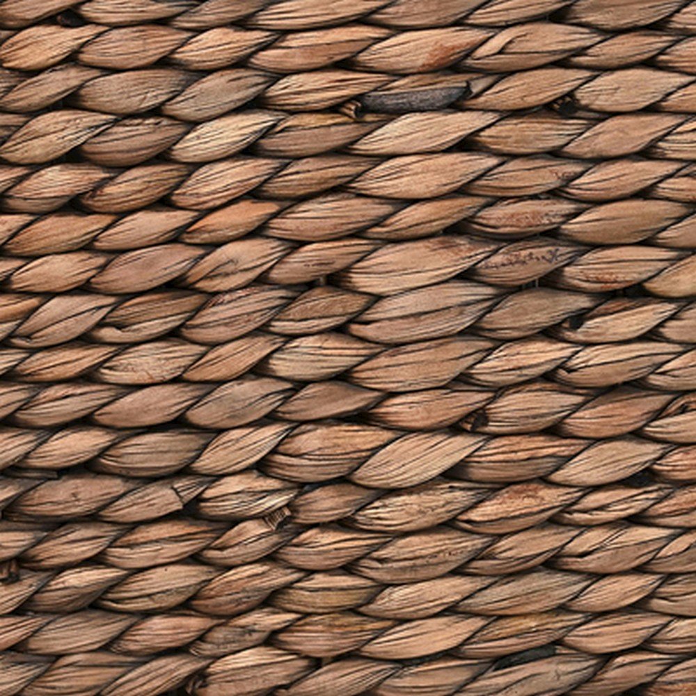 Brooks Classic Farmhouse Woven Hyacinth Rectangular Storage Baskets