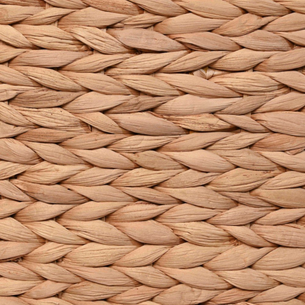 Sawyer Classic Farmhouse Handwoven Hyacinth 2-Section Collapsible Laundry Hamper