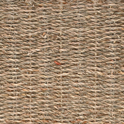 Arden Coastal Cottage Seagrass Scalloped Rectangular Organizing Storage Baskets