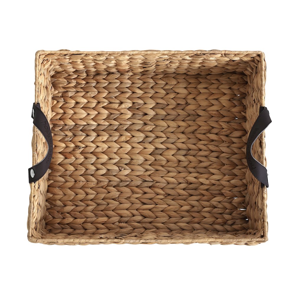 Adaline 18.11" Rectangular Underbed Storage Bin with Wheels and Handles, Natural