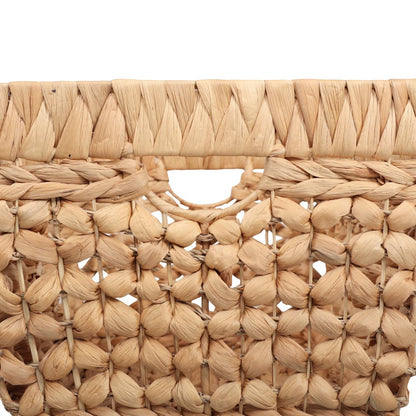 Handwoven Water Hyacinth Nesting Storage Baskets, Natural (Set of 5)