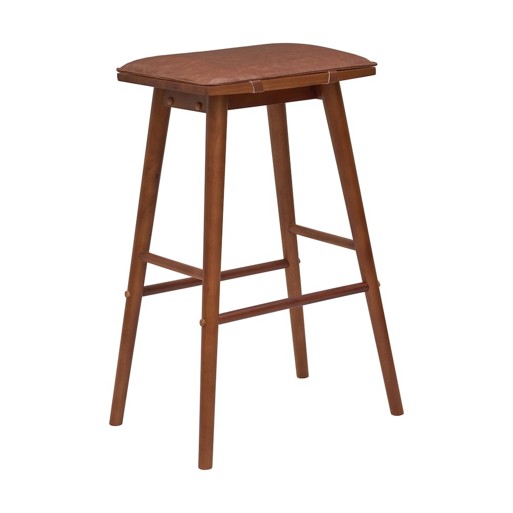 Peroni Mid-Century 30.5" Backless Bar Stool