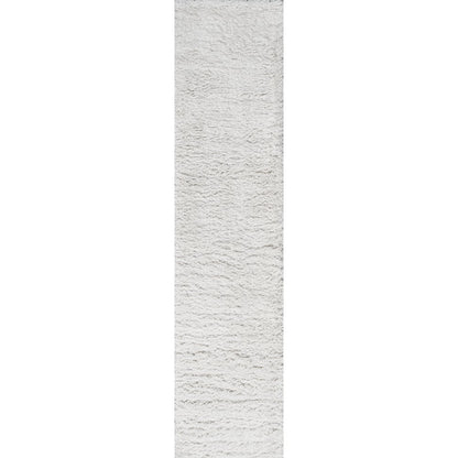 Groovy Solid Shag Area Rug