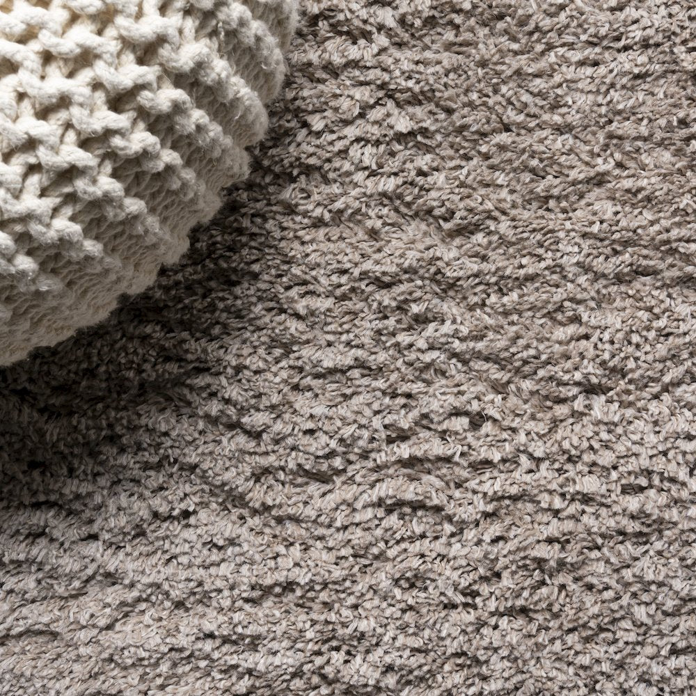 Groovy Solid Shag Area Rug