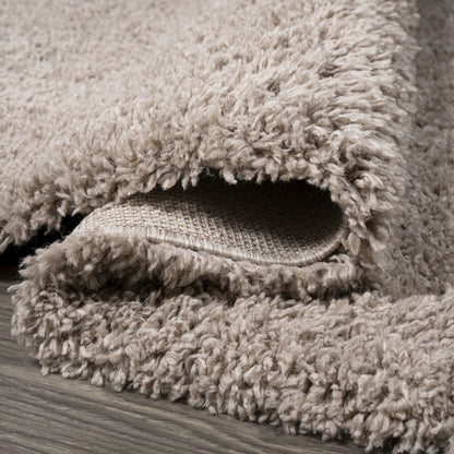 Groovy Solid Shag Area Rug