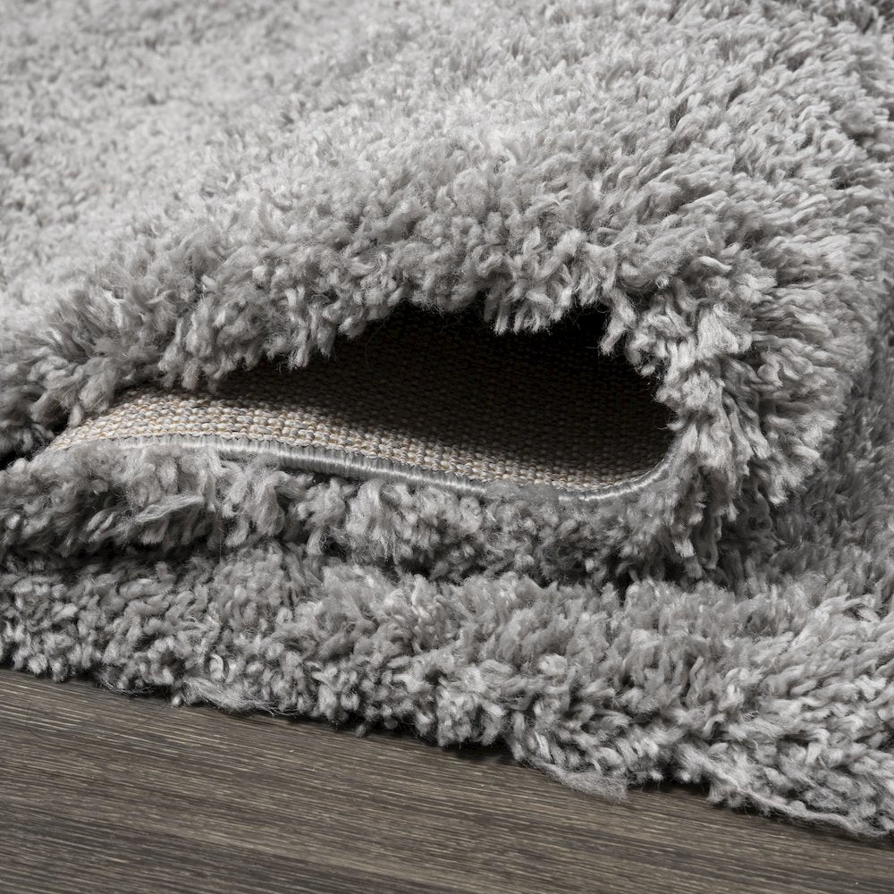 Groovy Solid Shag Area Rug