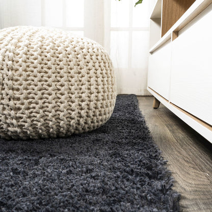 Groovy Solid Shag Runner 2'x10'