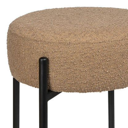 Paola 25.5" Industrial Round Backless Counter Stool