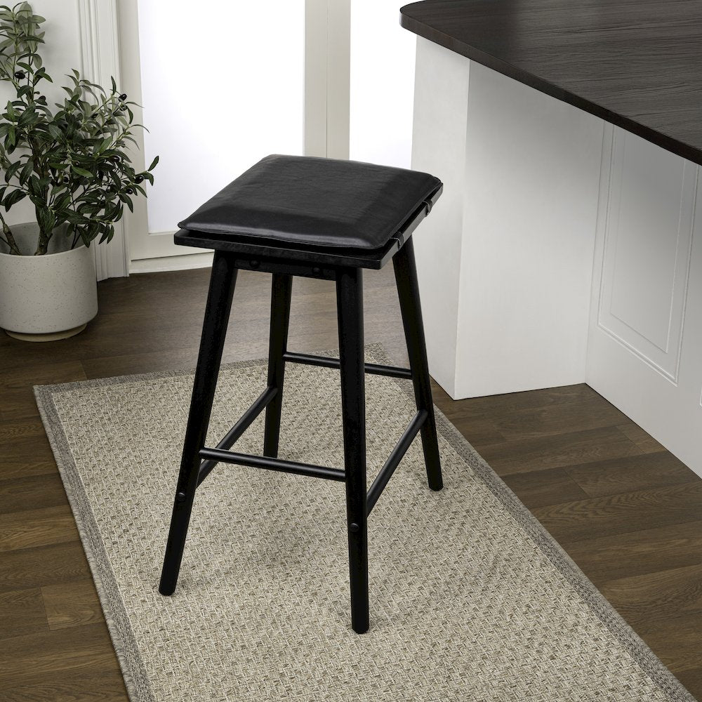 Peroni Mid-Century 26" Backless Counter Stool