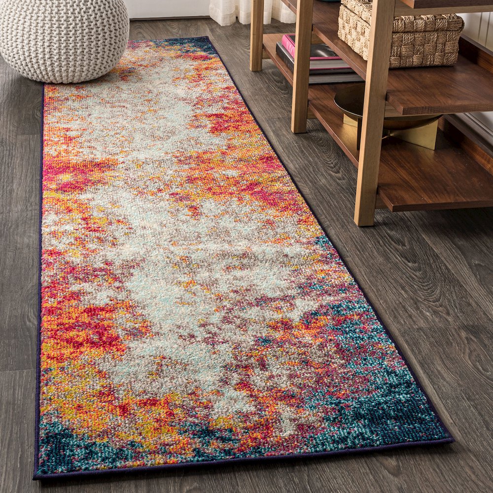 Contemporary Pop Modern Abstract Area Rug