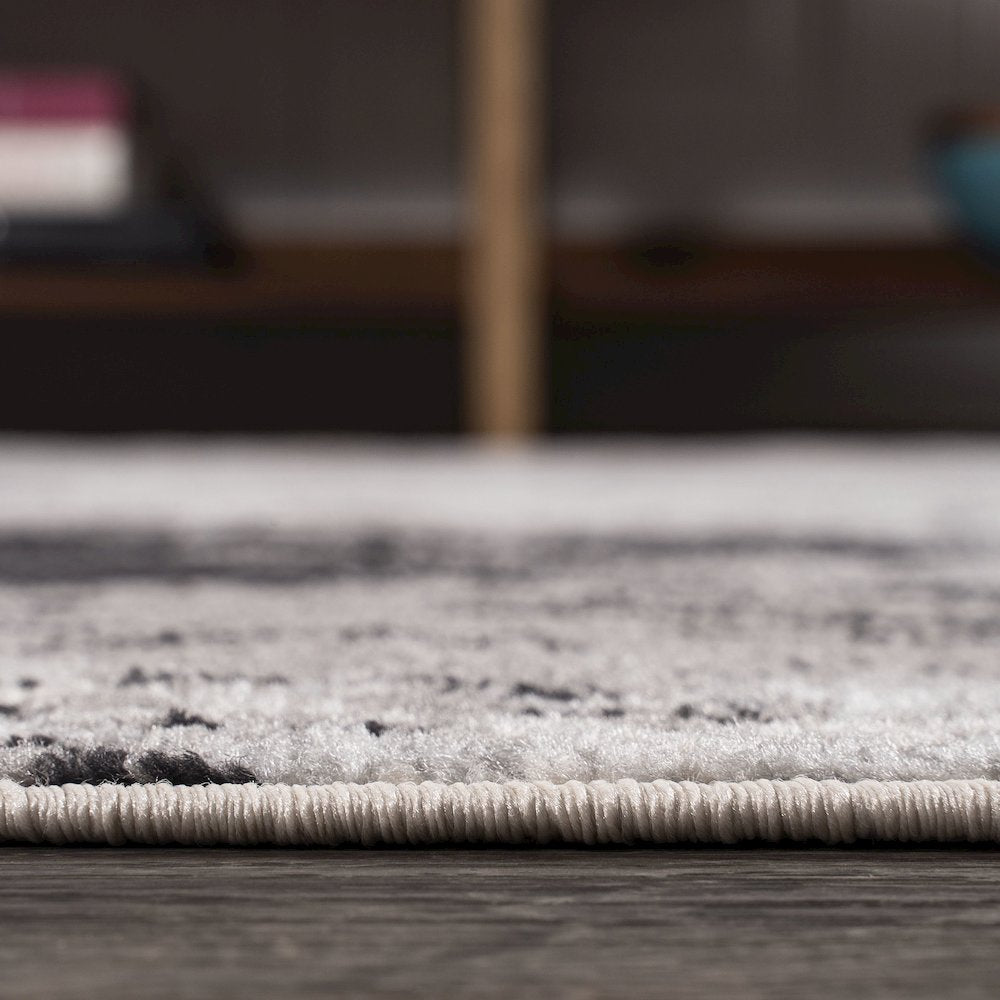 Storm Modern Abstract Area Rug