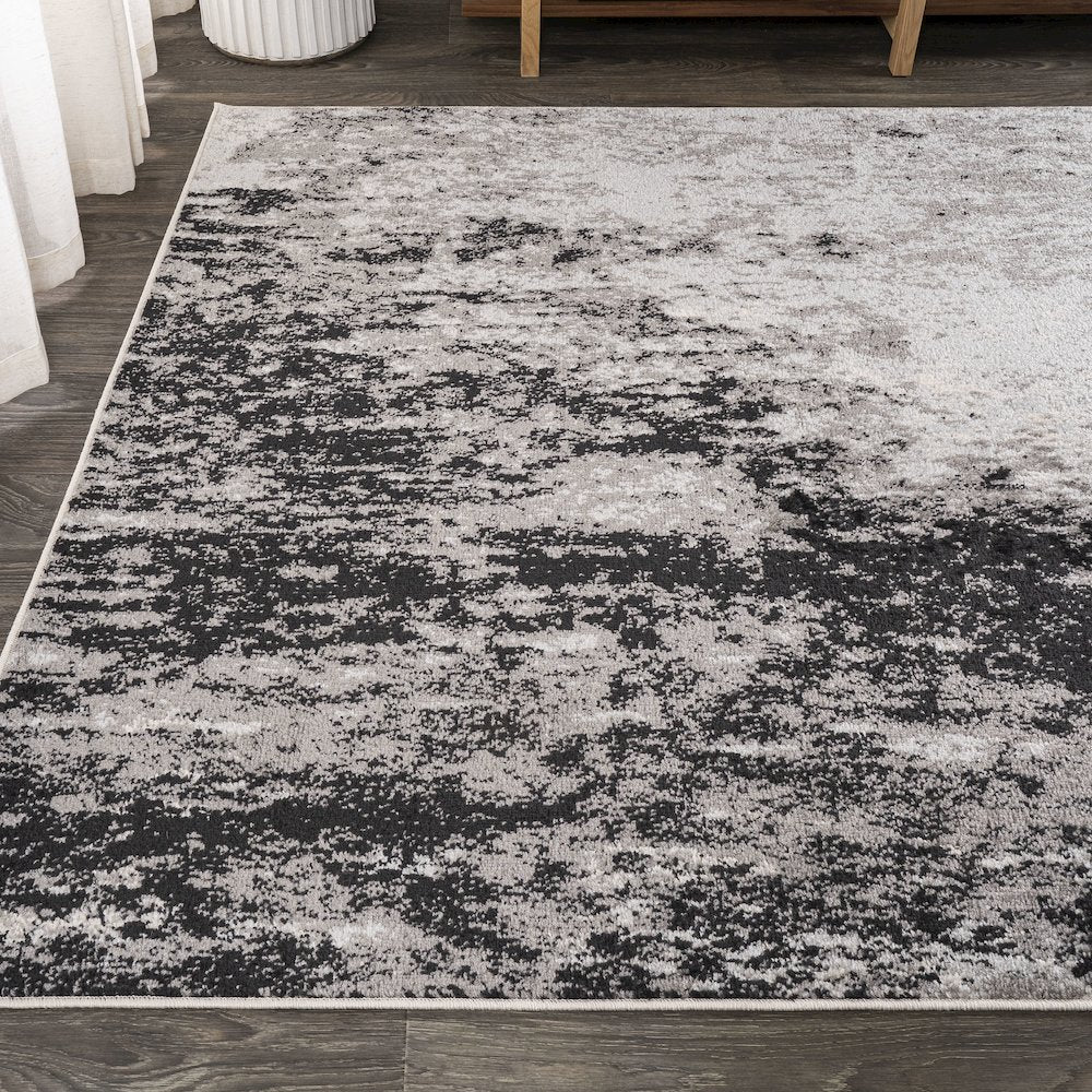 Storm Modern Abstract Area Rug