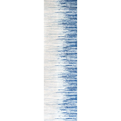 Linear Modern Half Stripe Area Rug
