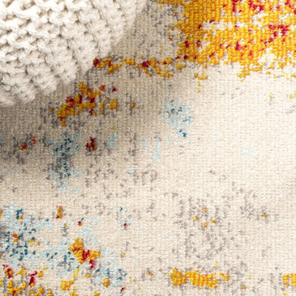 Sunset Modern Abstract Area Rug