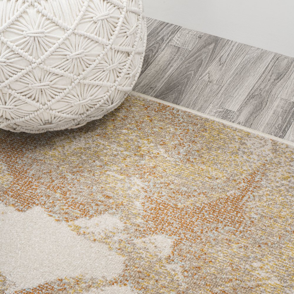 Petalo Abstract Two Tone Modern Area Rug