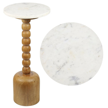 Turner Transitional 24.5" Tall Round Drink Table