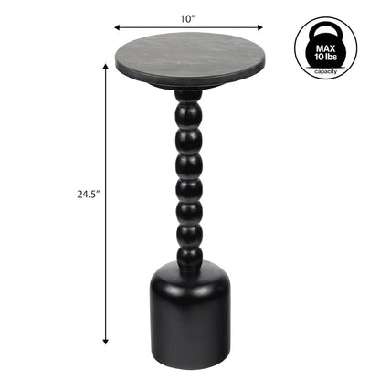 Turner Transitional 24.5" Tall Round Drink Table