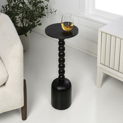 Turner Transitional 24.5" Tall Round Drink Table