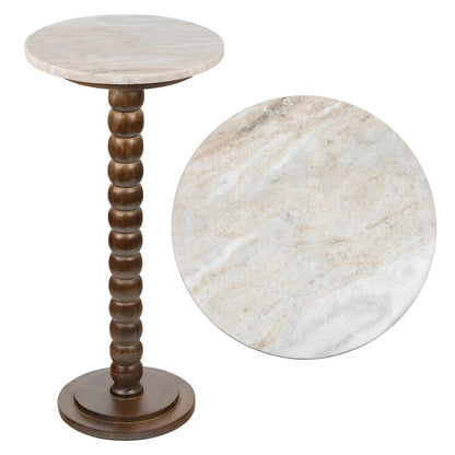Monroe 24.25" Farmhouse Wood Drink Table