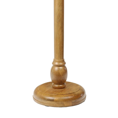 Leopold 24.5" Traditional Solid Mango Wood Round Pedestal Drink Table