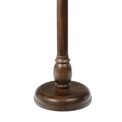 Leopold 24.5" Traditional Solid Mango Wood Round Pedestal Drink Table
