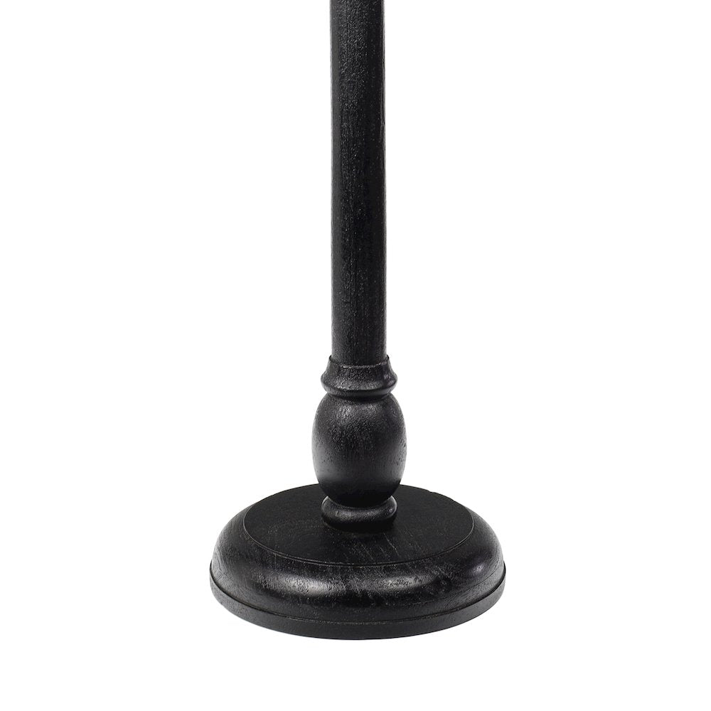 Leopold 24.5" Traditional Solid Mango Wood Round Pedestal Drink Table