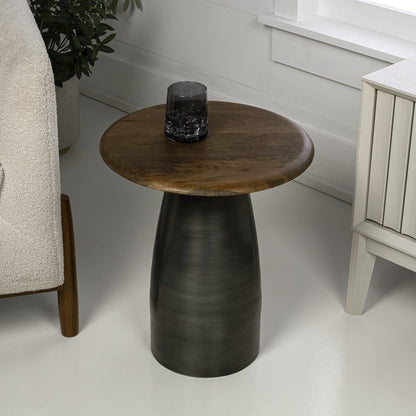 Otto 18" Modern Round End Table