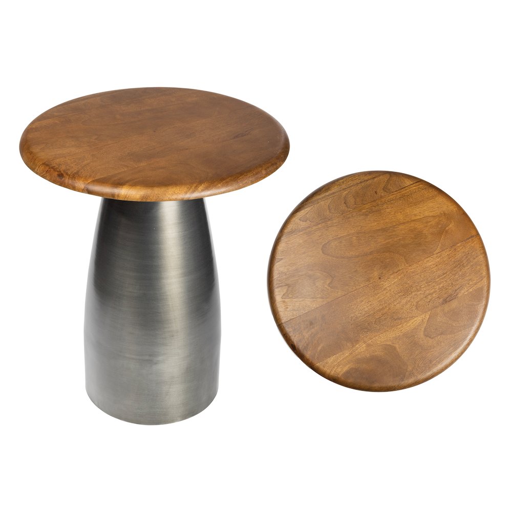 Otto 18" Modern Round End Table