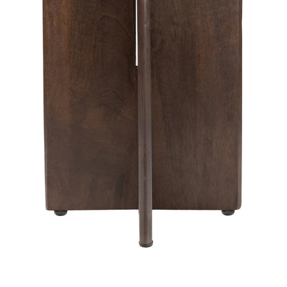 Naomi 18" Mid-Century Round End Table