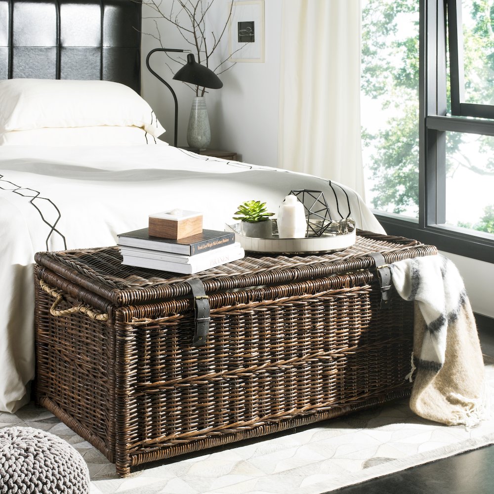 Caden Wicker Storage Trunk