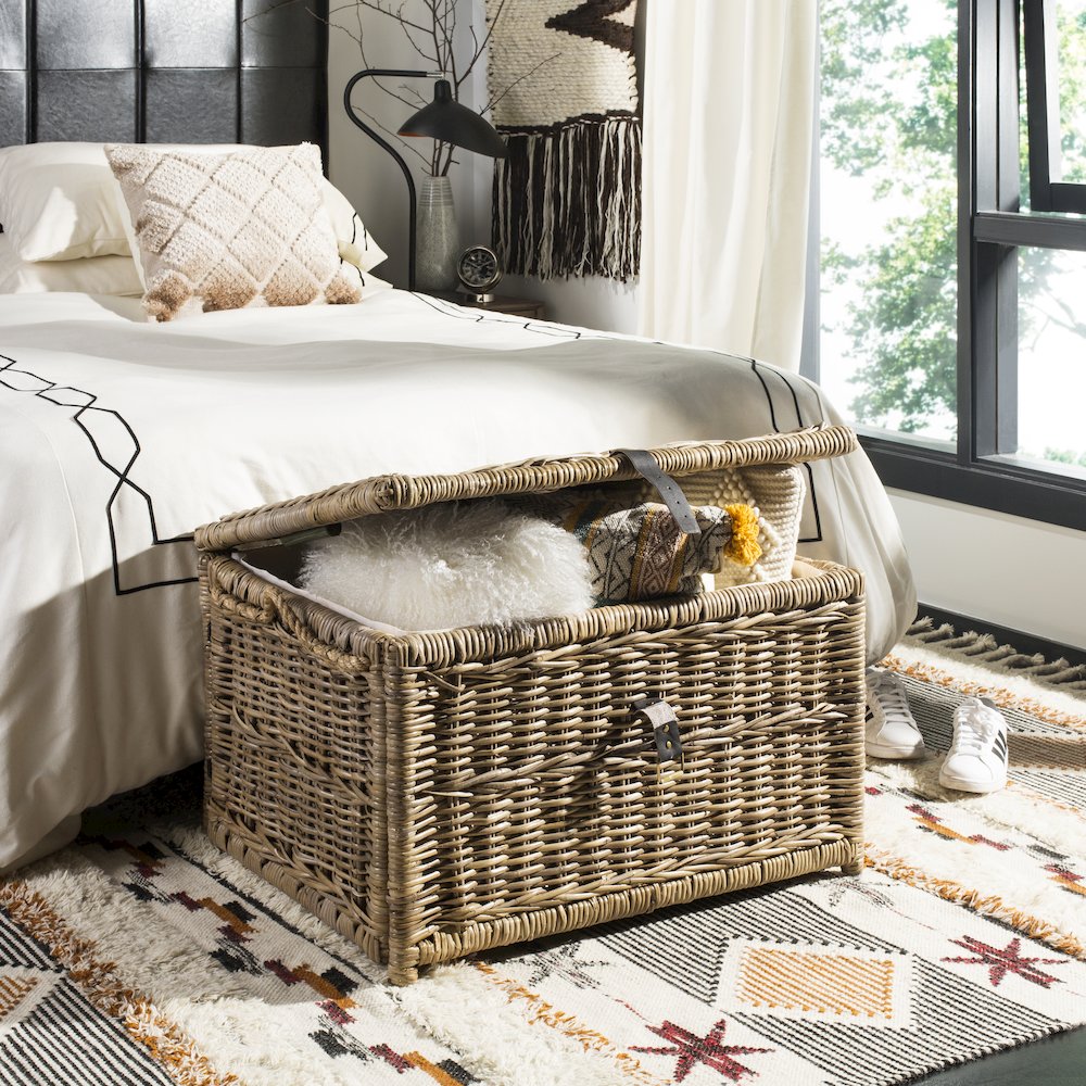 Caden Wicker Storage Trunk