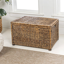 Anada Handwoven Wicker Weave Storage Trunk